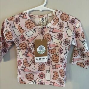 Bamboo Drop Shirt Larkspur